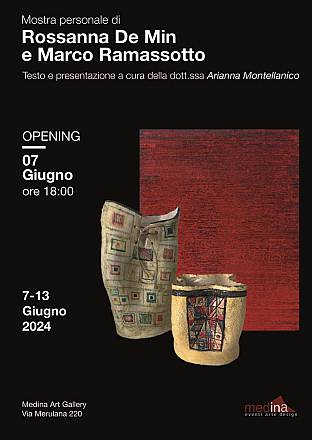 Mostra bipersonale di rossanna de min e marco ramassotti